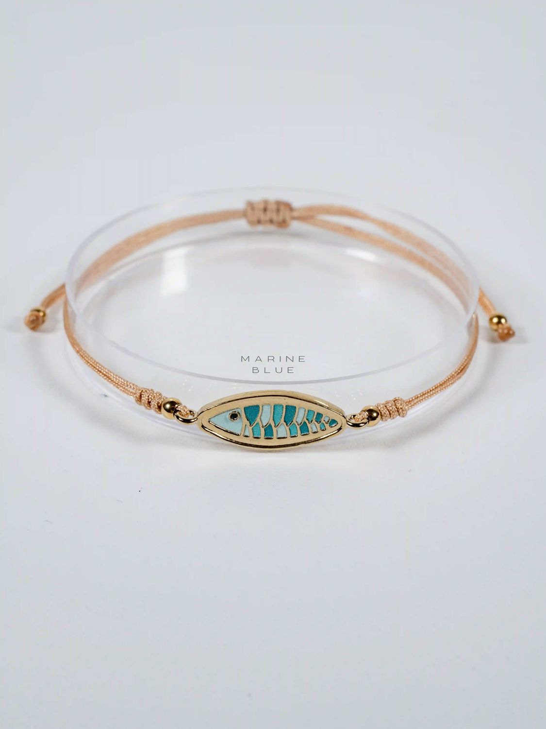 Mojo Lokai Handmade Bracelet - Charm Bracelet, Color: Arctic Rust