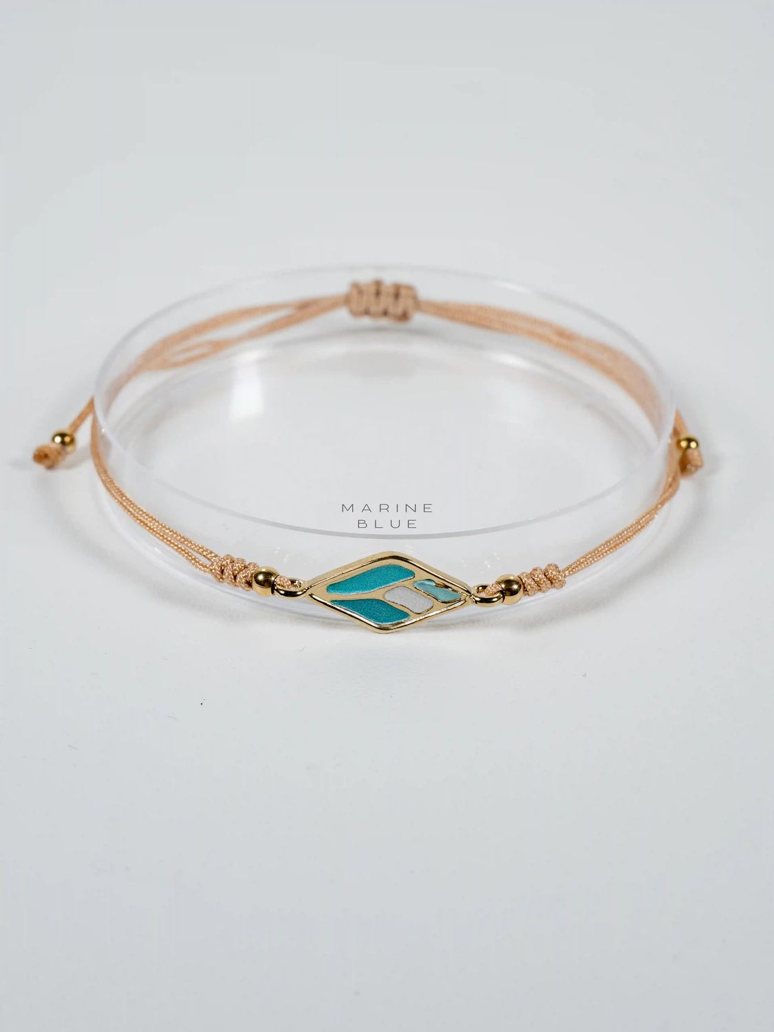 Mojo Map Handmade Bracelet - Charm Bracelet, Color: Arctic Rust