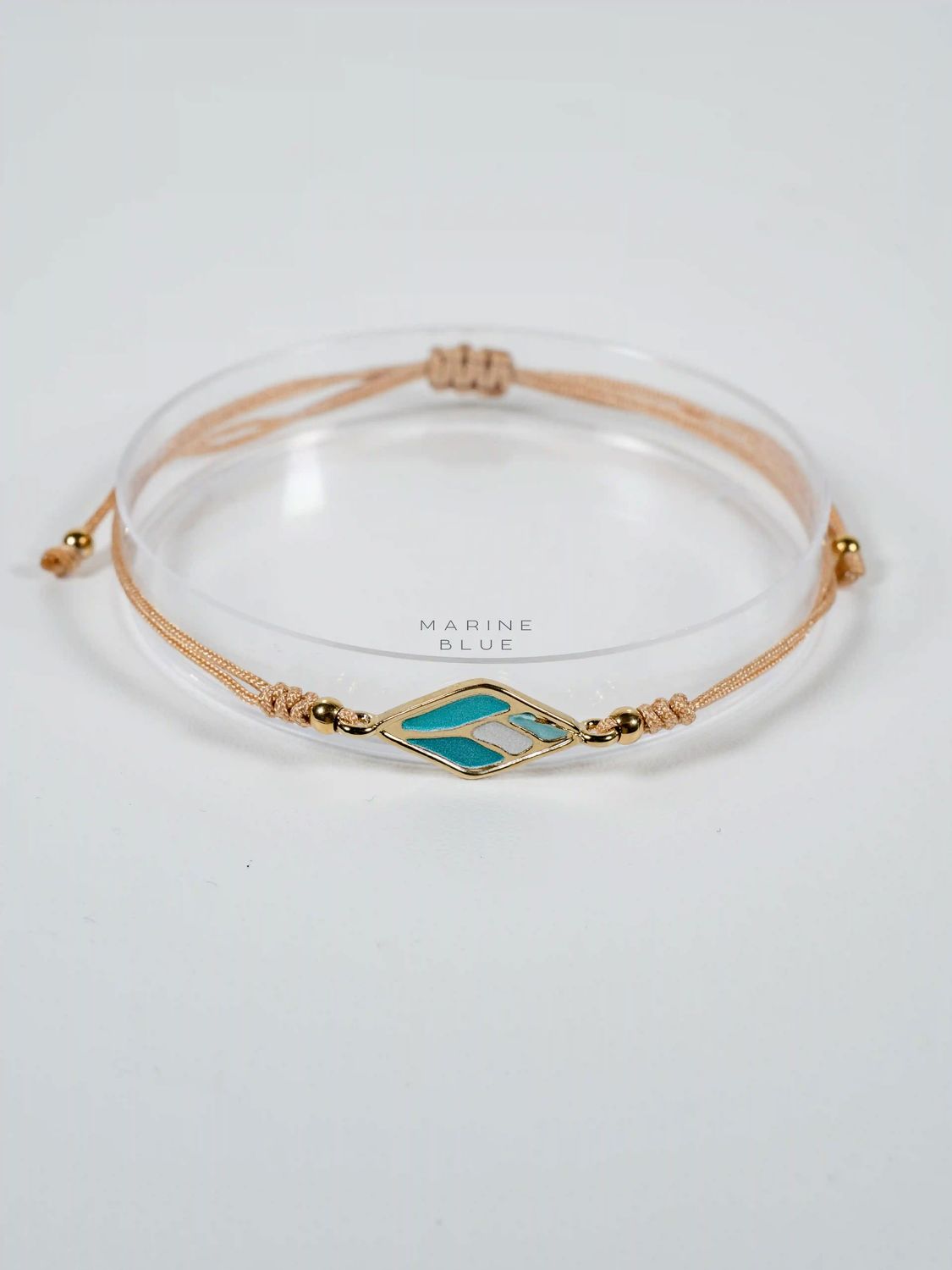 Mojo Map Handmade Bracelet - Charm Bracelet, Color: Arctic Rust
