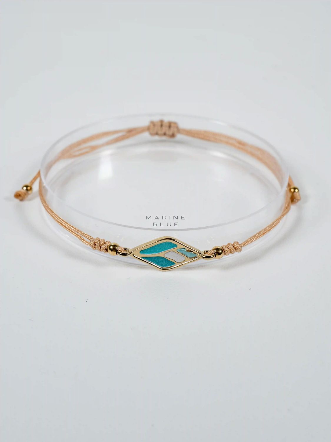 Mojo Map Handmade Bracelet - Charm Bracelet, Color: Arctic Rust