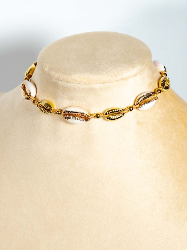 Cowrie Cho Handmade Choker - Charm Choker