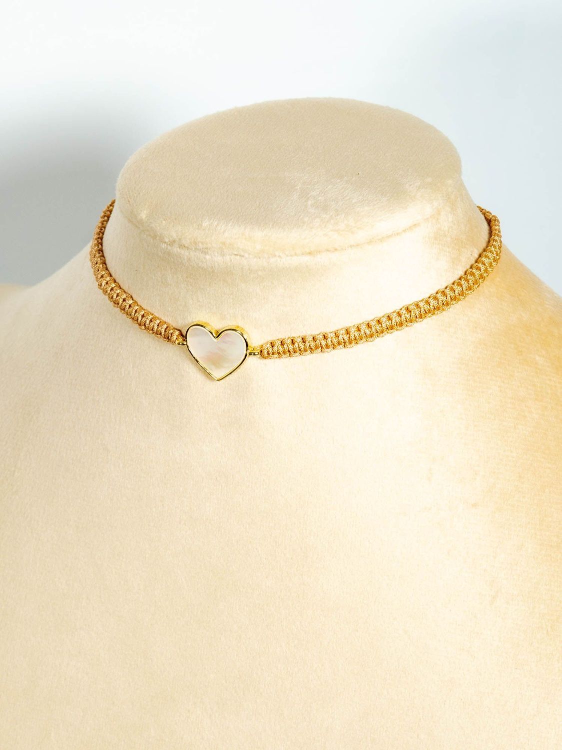 Sting Cho Handmade Choker - Charm Choker, Color: Hazel