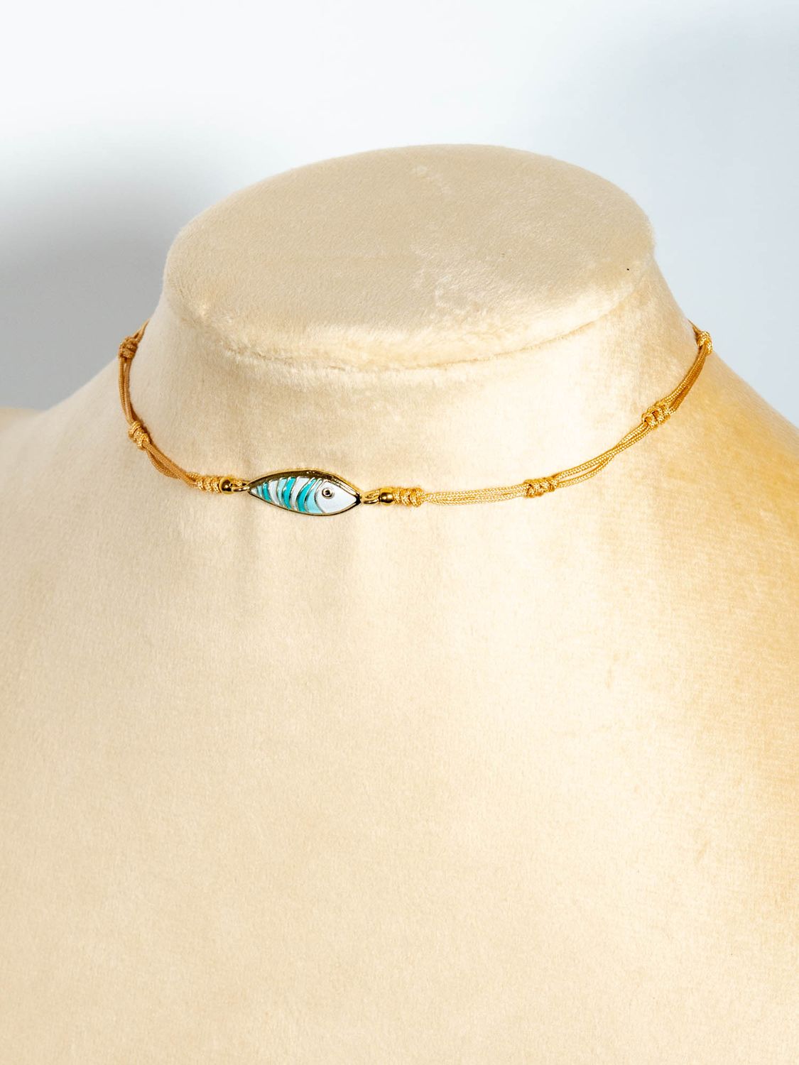 Mojo Pescare Cho Handmade Choker - Charm Choker, Color: Hazel