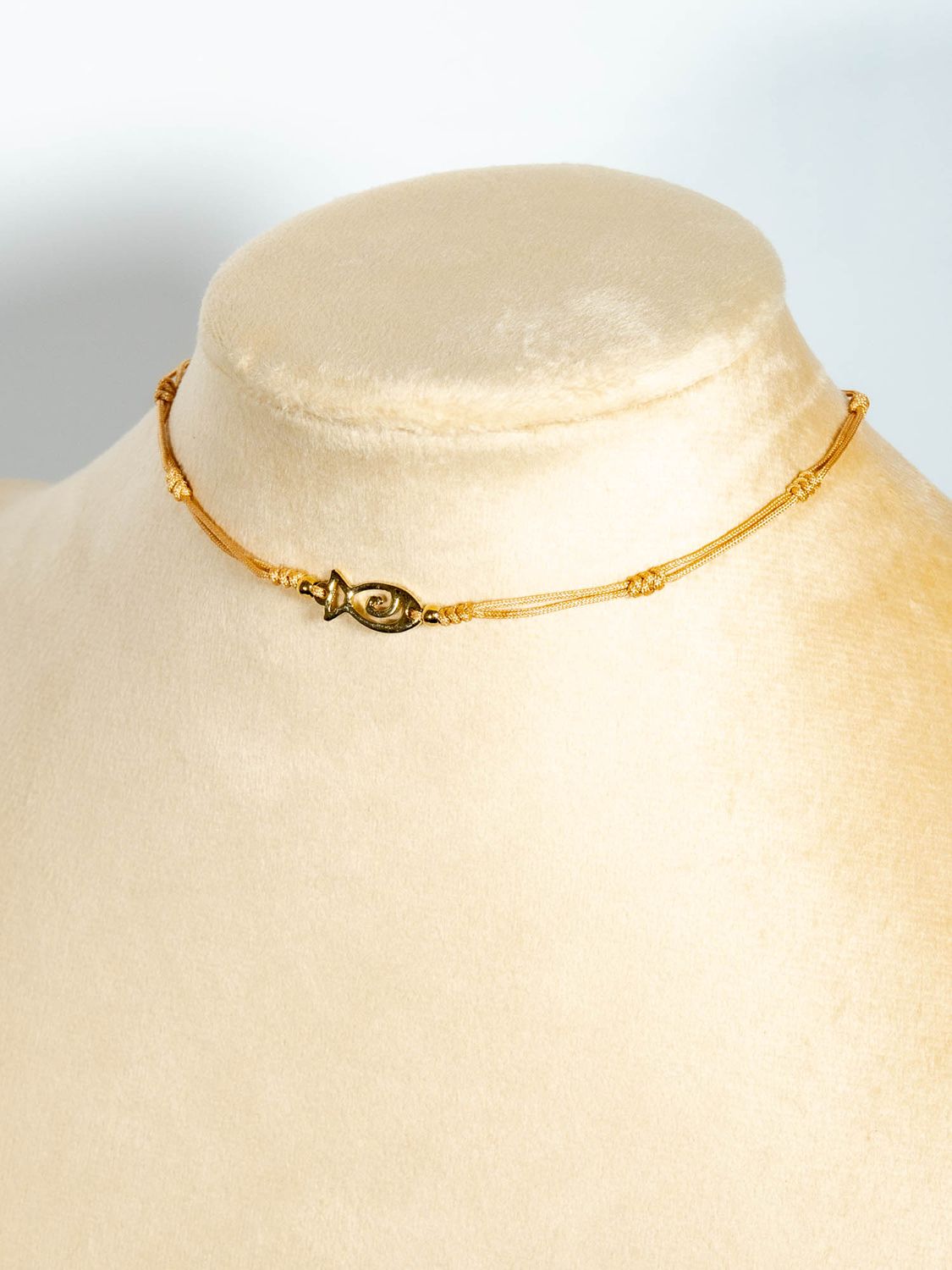 Edge Sakana Cho Handmade Choker - Charm Choker, Color: Hazel
