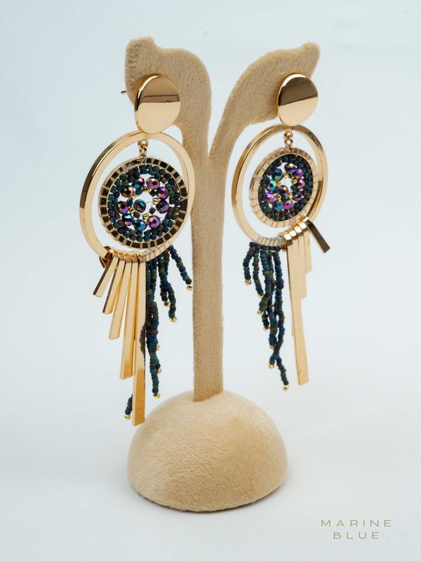 Solo Dreamy Beaded Earrings - Stainless Steel Earrings