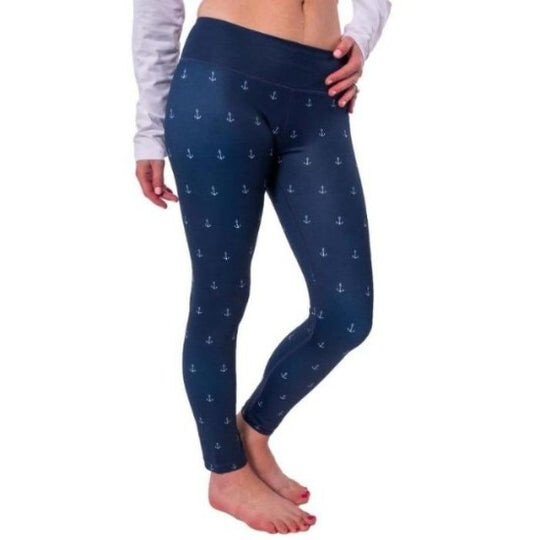 Women&#39;s Anchor Performance Swim Leggings UPF 50 