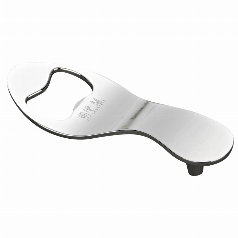 High Heel Bottle Opener,4&quot; Nickel Plated