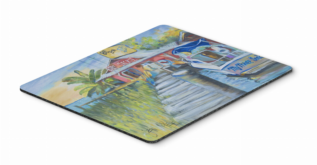 Deep Sea Fishing Boat at LuLu&#39;s Mouse Pad, Hot Pad or Trivet