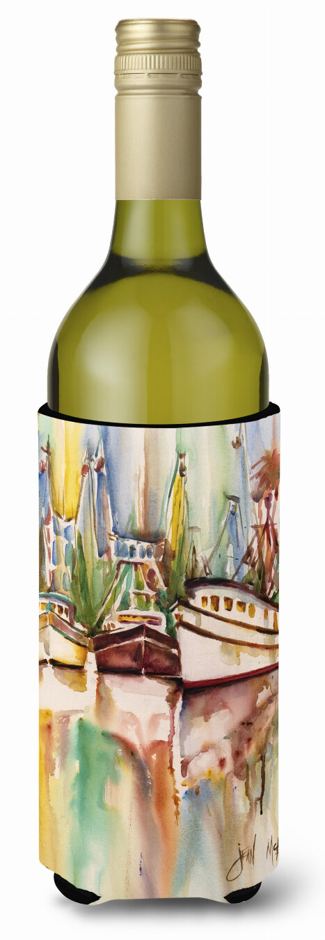 Ocean Springs Deep Sea Fishing Boats Wine Bottle Hugger