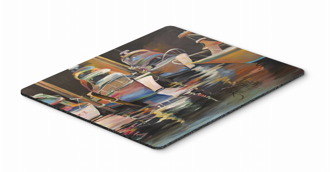Sea Chase Deep Sea Fishing Boats Mouse Pad, Hot Pad or Trivet