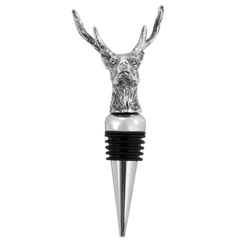 Stag Bottle Stopper By Twine