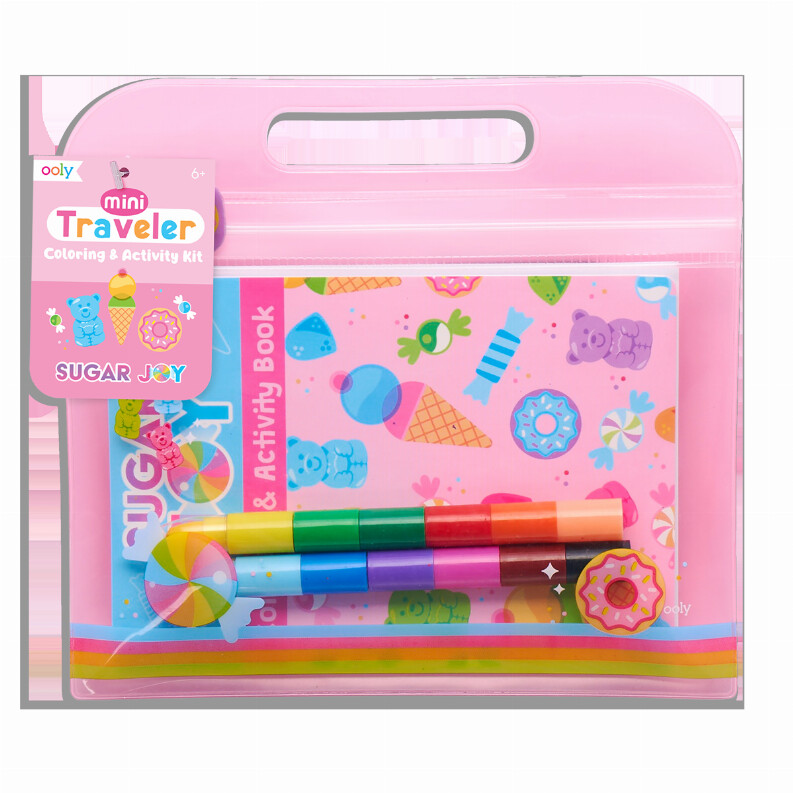 Mini Traveler Coloring &amp; Activity Kit 