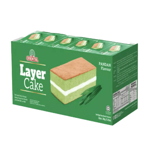 Oriental Layer Cake, Flavour: Pandan