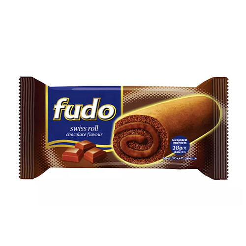 Fudo Swiss Roll Cake, Flavour: Chocolate