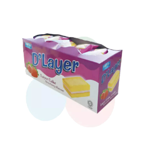Hwa Tai D' Layer Cake, Flavour: Strawberry