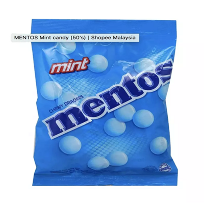Ment os Chewy Fruit and Mint Candy