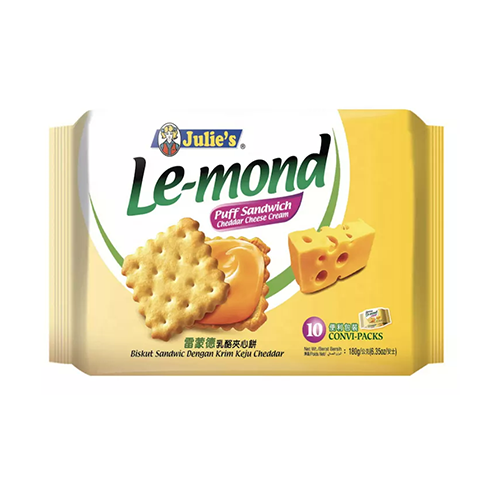 Julie's Le-Mond Puff Sandwich Biscuits