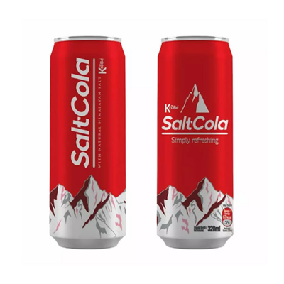 Salted Cola Carbonated Can Drinks