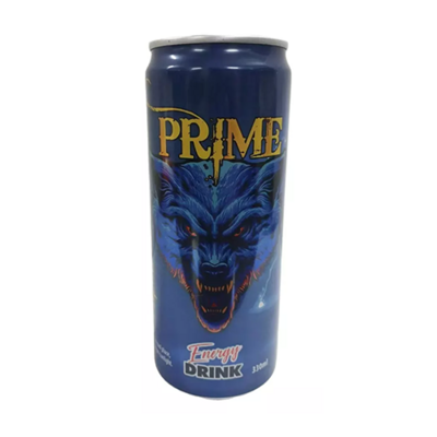 Prime Carbonated Drink With Ginseng Extract & Caffeine