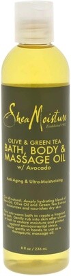 Shea Moisture   Olive & Green Tea Bath, Body & Massage Oil