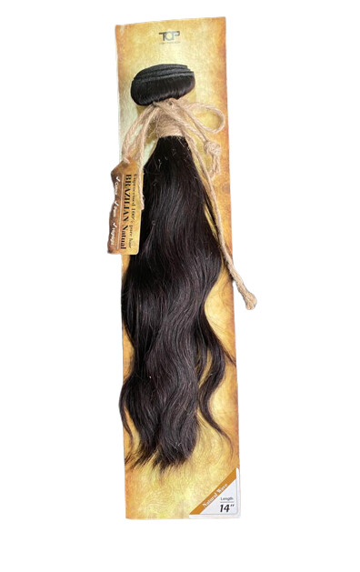 TOP FASHION !00% NATURAL HAIR BRAZILIAN NATURAL FREE WAVE