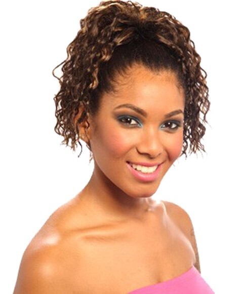 CHERISH DRAWSTRING PONYTAIL MADRID GIRL