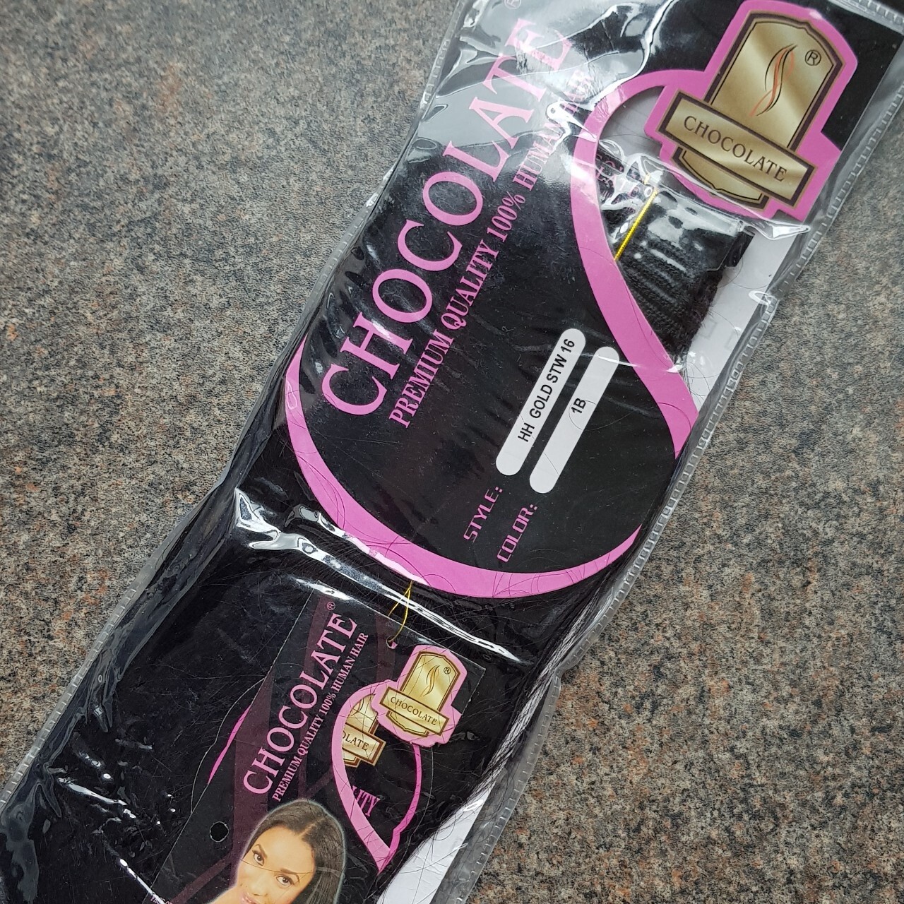CHOCOLATE 100% HUMAN HAIR HH GOLD STW