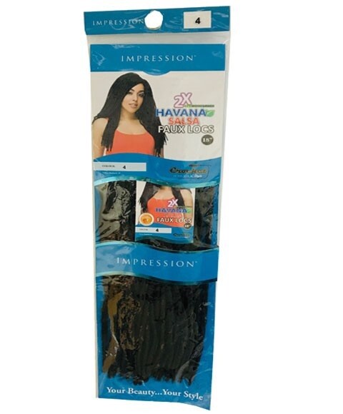 IMPRESSION HAVANA SALSA WAVY LOCS 14&quot;