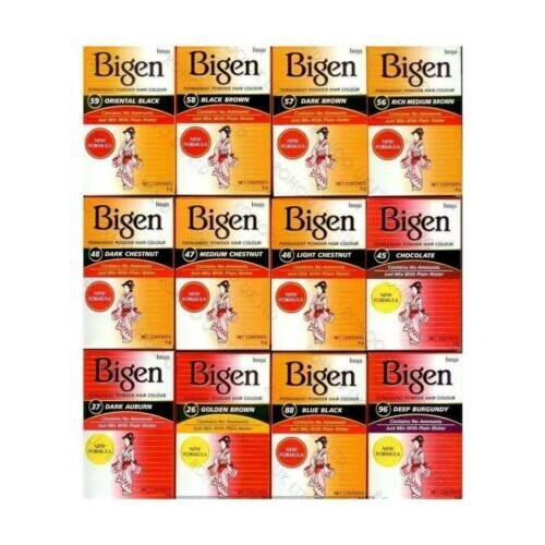 Bigen Permanent Powder Hair Colour
