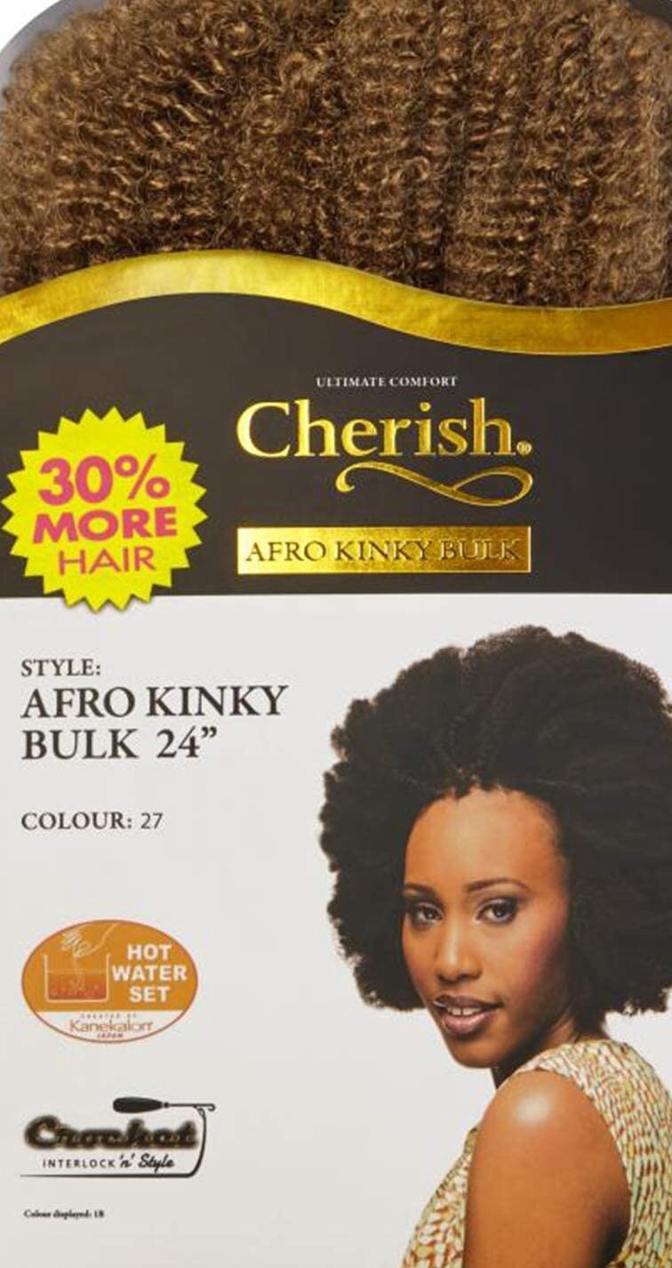 CHERISH AFRO KINKY BULK 24&quot;
