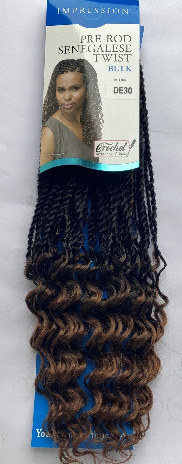 IMPRESSION PRE-ROD SENEGALESE TWIST CROCHET