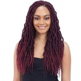 Model Model Glance Braid 2X Large Bomb Twist 18&quot;