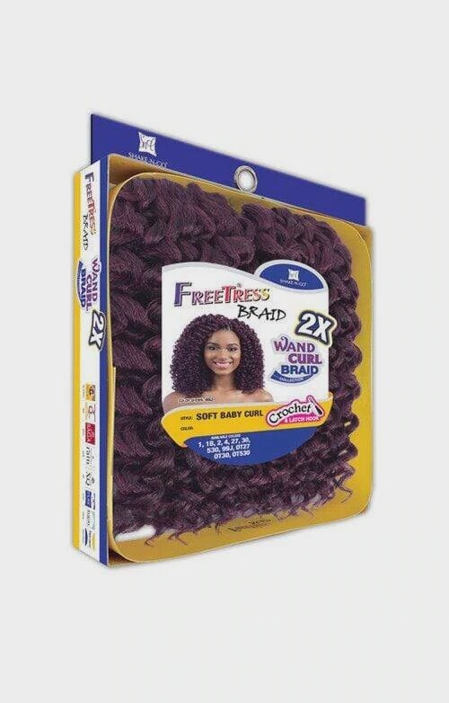 FREETRESS BRAID 2X WAND CURL BRAID SOFT BABY CURL