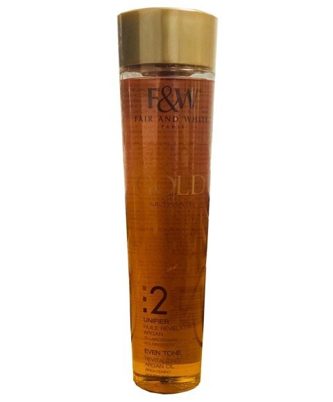 Fair and White Gold Ultimate 2 Unifier Argan Even Tone Revitalizing Argan Oil