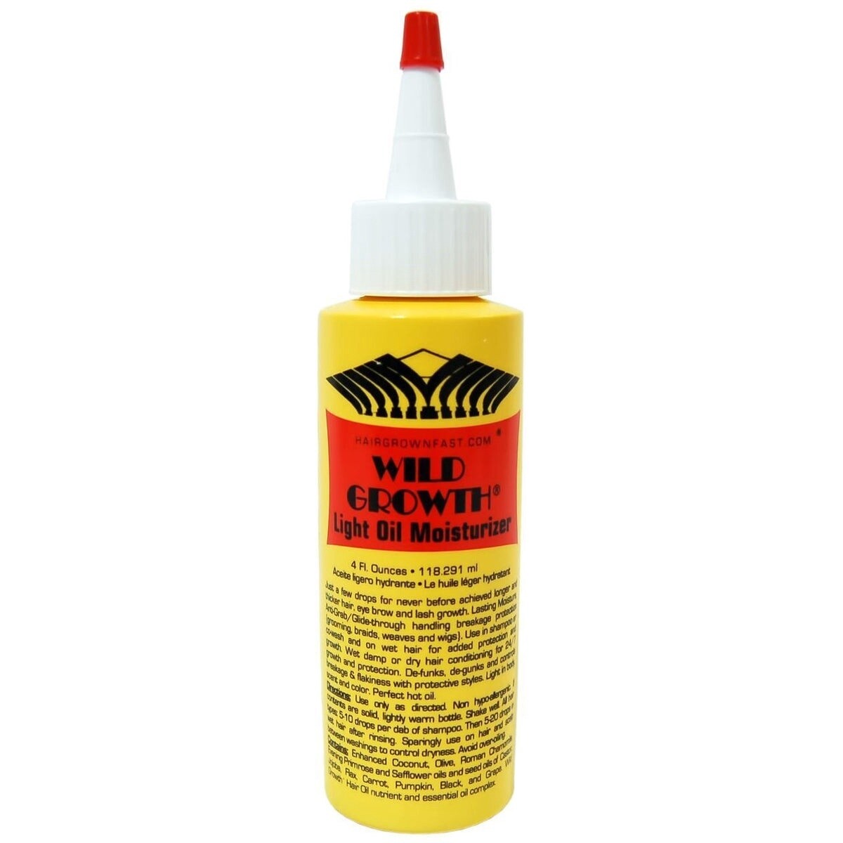 WILD GROWTH LIGHT OIL MOISTURIZER