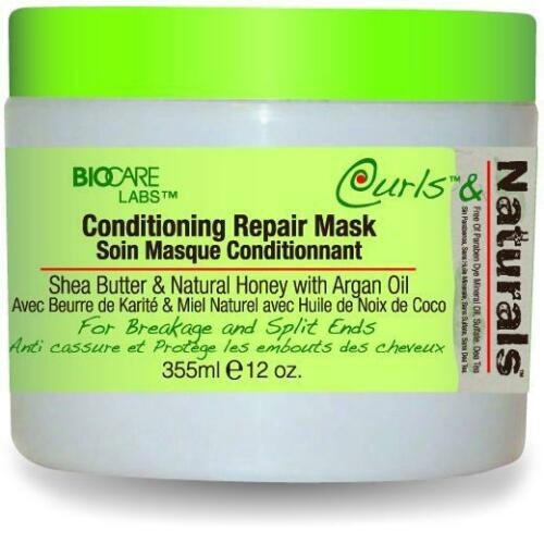 Biocare Labs Curls & Naturals Conidtioning Reapair Mask Soin Masque Conditionnant