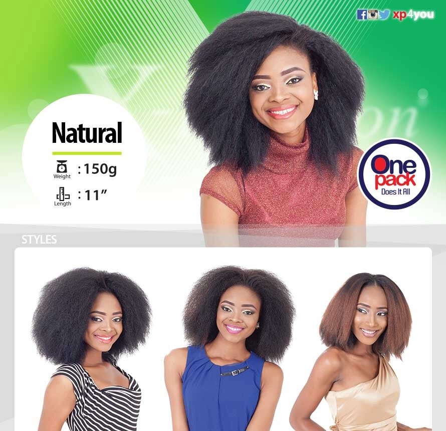 X-PRESSION COLLECTION NATURAL