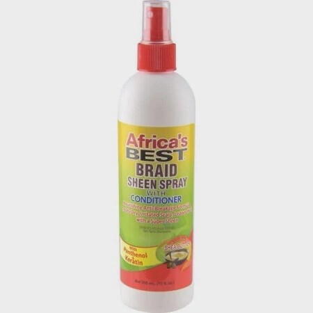 Africa's Best Anti-Breakage Braid Sheen Spray with Conditioner/355ml
