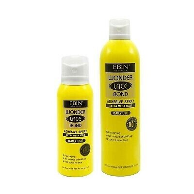 EBIN New York Wonder Lace Bond Adhesive Spray Extra Mega Hold Original
