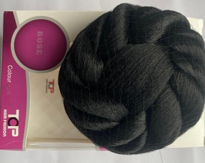 TOP HAIR FASHION HAIR ROSE BUN
