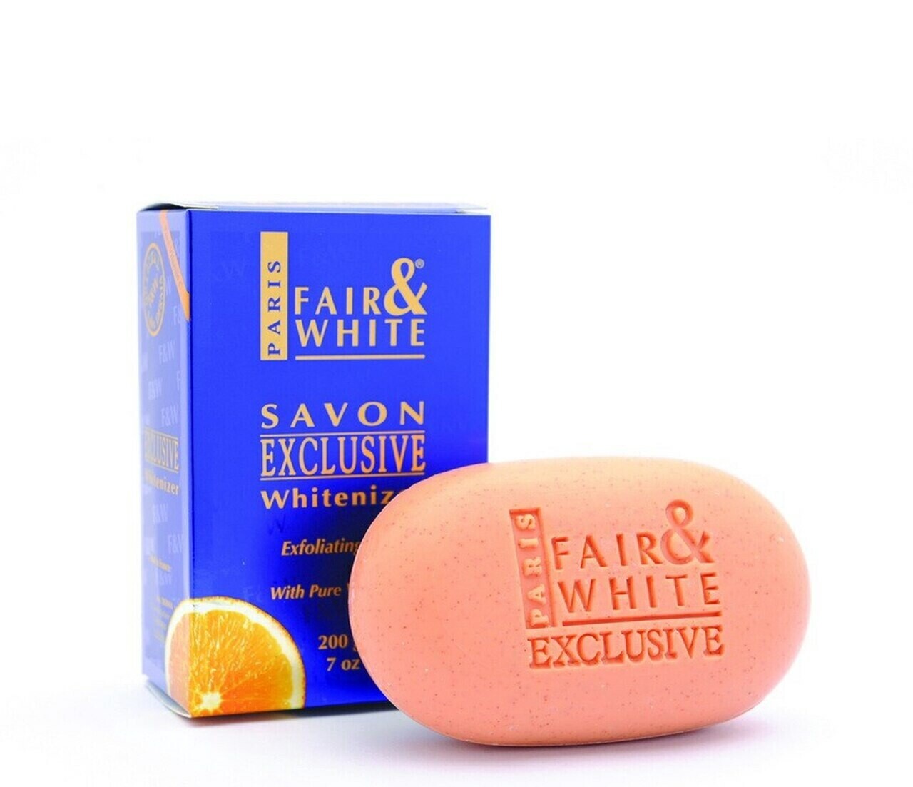 Fair And White Savon Exclusive Whitenizer Exfoliating Soap with Vitamin C