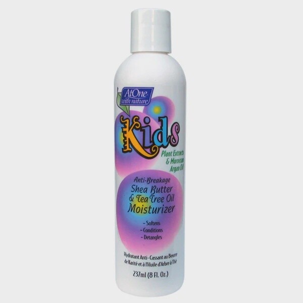 At One With Nature Kids Anti-Breakage Shea Butter &amp; Tea Tree Oil Moisturizer/237ml
