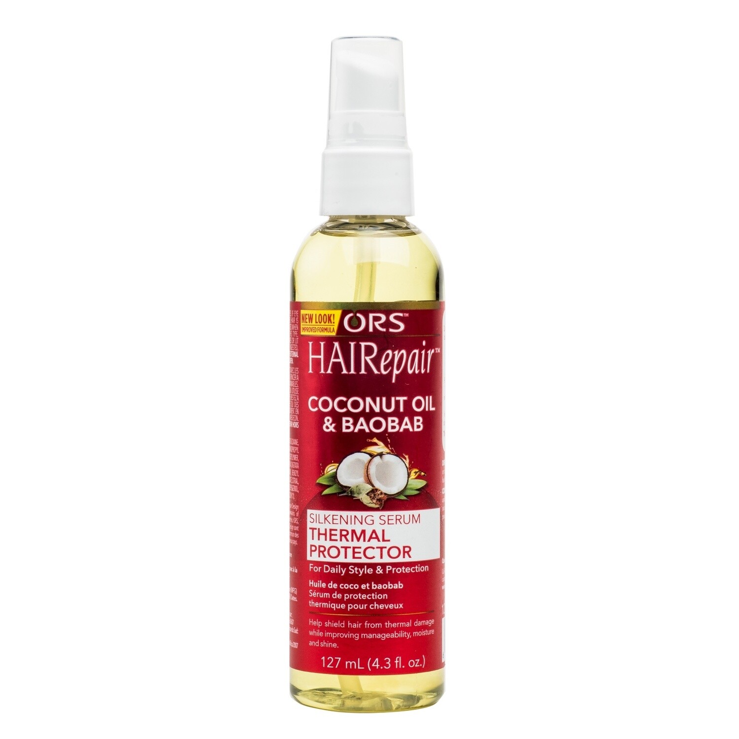 ORS HAIRepair Coconut Oil &amp; Baobab  Silkening Serum Thermal Protector