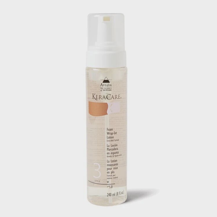 KeraCare  Foam Wrap-Set Lotion