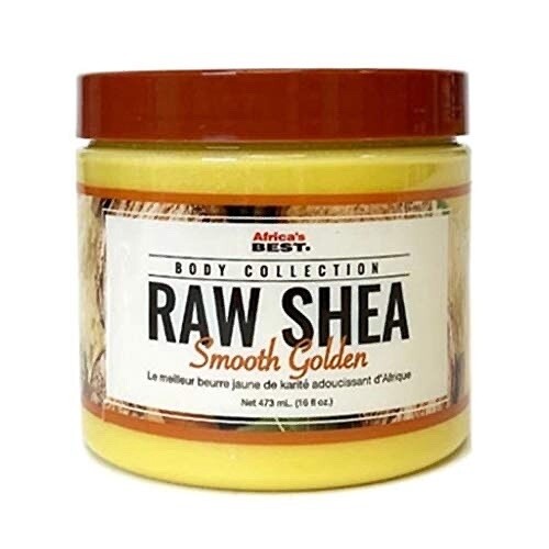 Africa's Best Body Collection Smooth Golden Raw Shea Butter 16 oz