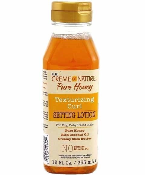Creme Of Nature Pure Honey Texturizing Curl Setting Lotion