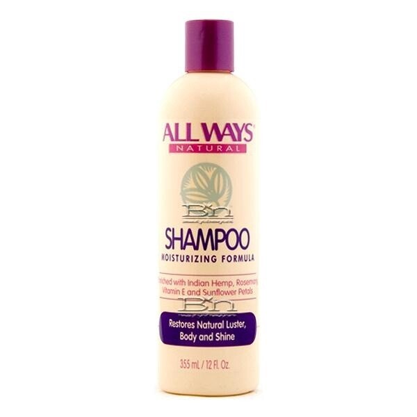 All ways natural shampoo moisturizing formula 12 oz