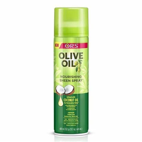 ORS Olive Oil Nourishing Sheen Spray infused with Coconut Oil