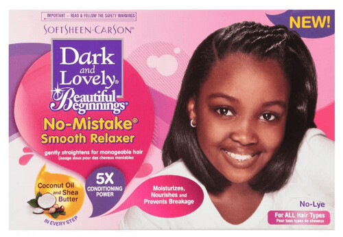 Dark and Lovely   No-Mistake Smooth relaxer No-lye