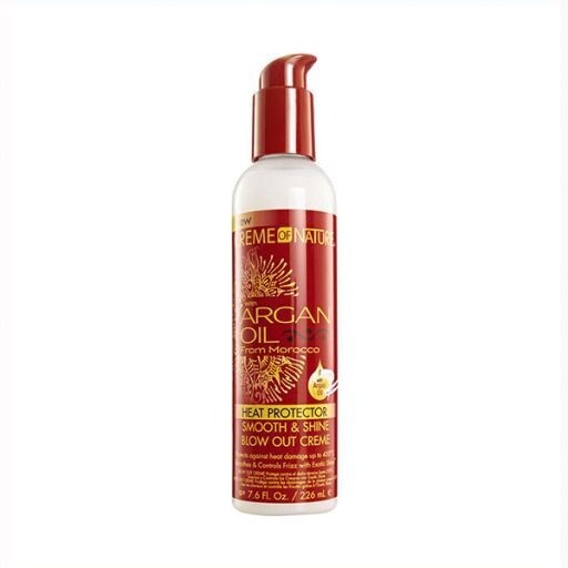 Creme of Nature With Argan Oil From Morocco  Heat Protector Smooth &amp; Shine Blow Out CrÃ¨me